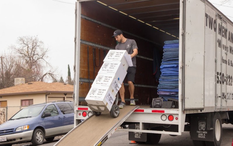 Two Men and a Truck Moving — Moving service in Chico