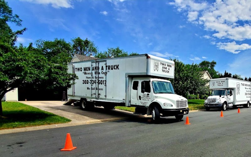Two Men and a Truck Moving and Storage — Moving service in Dover