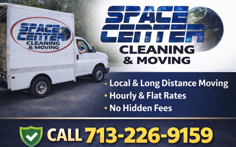 Space Center Cleaning & Moving- Moving Company|League City Tx