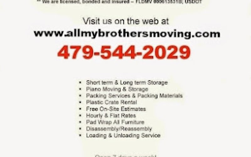 All My Brothers Movers Little Rock