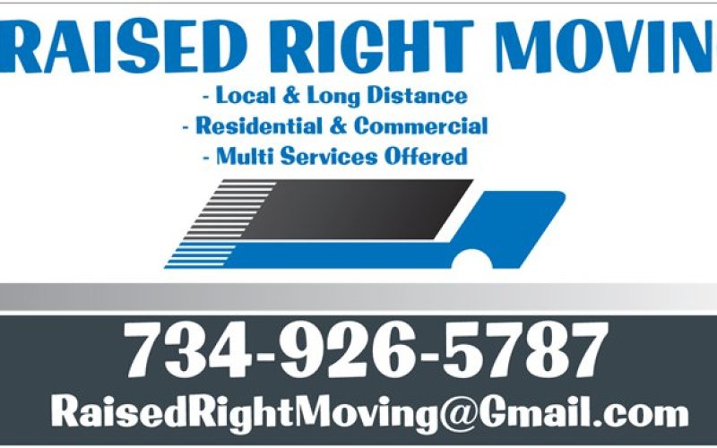 Raised Right Moving — Moving service in Livonia