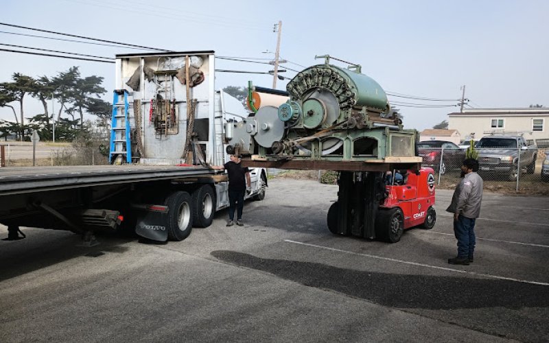 Coast Machinery Movers — Transportation service in South El Monte